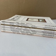 Lot of 10 Different NAWCC Bulletin Clock and Watch Magazines 1991 to 1996