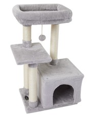 Cute Cat Tree Kitten Cat Tower for Indoor Cat Condo Sisal Scratching Posts wi...
