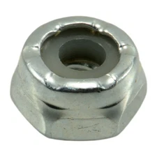 #4-40 Zinc Grade 2 Nylon Insert Lock Nuts (100 pcs.)