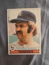 1979 Topps baseball card #310 Thurman Munson NM