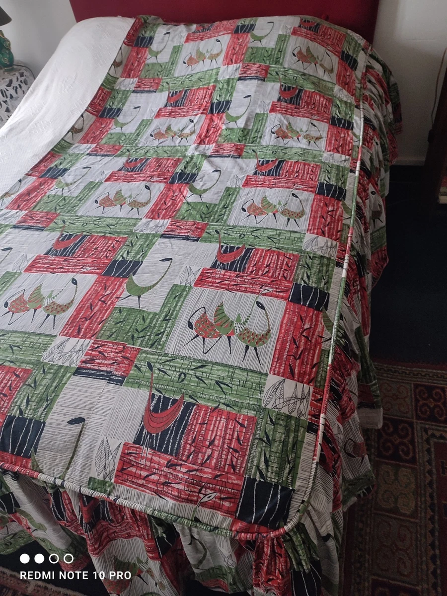 Dessus de lit rayures Be Vintage 240x260 coton