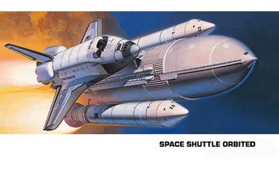 Hasegawa HA10729 1/200 Space Shuttle Orbiter w/Boosters Assembly Model Kit