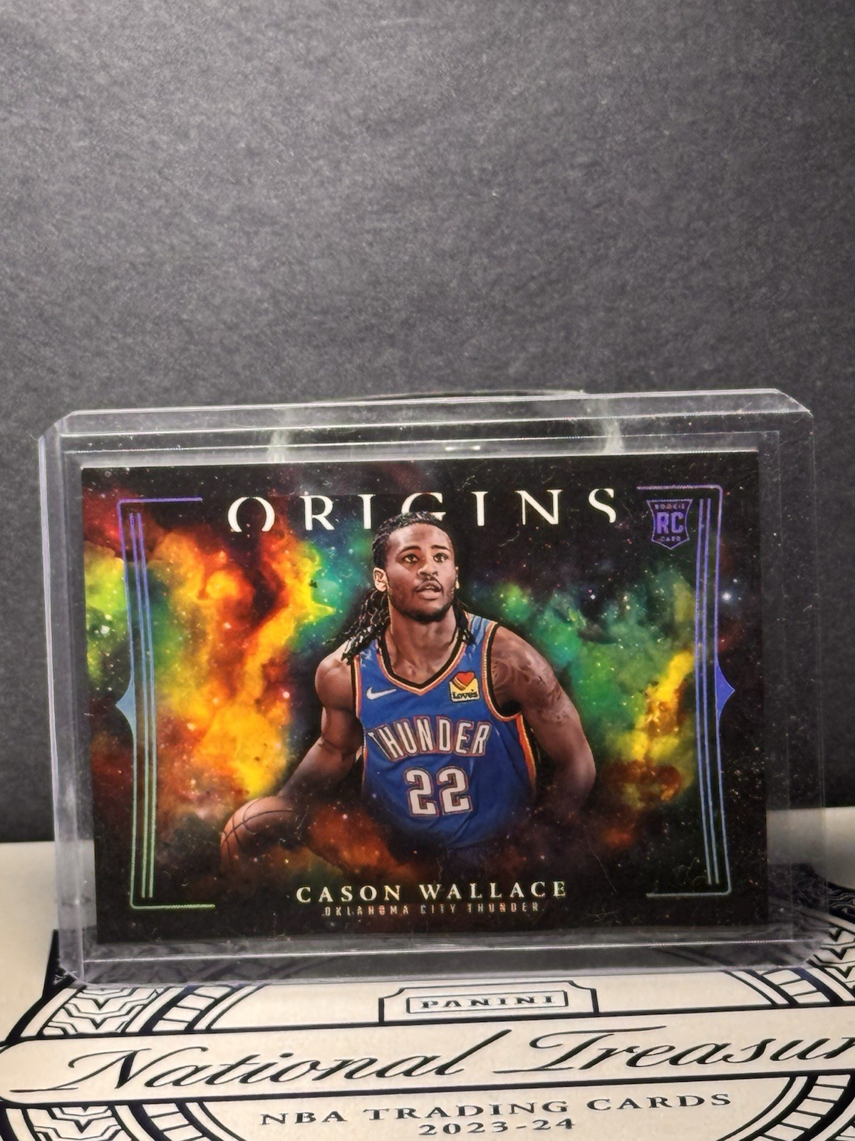 2023-24 Panini Origins Cason Wallace Rookie Variation OKC Thunder RC #88 SP