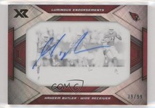 2019 Panini XR Luminous Endorsements 39/99 Hakeem Butler #LE-HB Auto 6fs