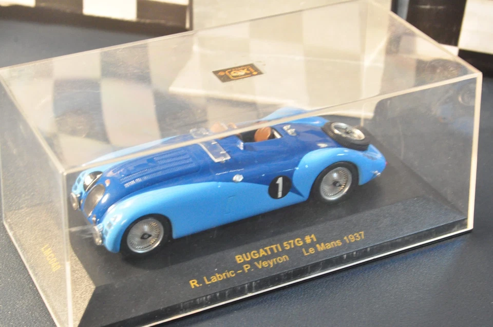 1/43 BUGATTI 57G #1 LE MANS 1937-IXO - Immagine 2 di 2