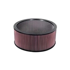 Kn High-flow Universal Reusable W Wire 14 Od 6 H Red Round Cotton Air Filter Kn High-flow Universal Reusable W Wire 14 Od 6 H Red Round Cotton Air Filter