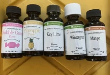 Lot Of LorAnn Flavor Oils 4 Oz