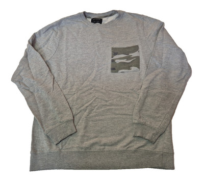 LFTMAN Jumper Grey Men's Crew Neck Long Sleeved Chest 40