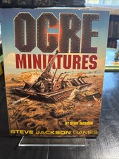 Ogre Miniatures by Steve Jackson Games Softcover 1992 1st Edition