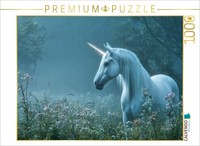 Puzzle Calvendo Une Licorne Dans La Brume De La Prairie Magique | 1000 PièCes, F