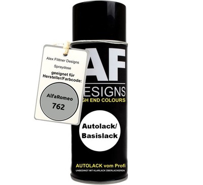Für Alfa Romeo 762 Grigio Chiaro Metallic Spraydose Basislack 400ml