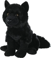 Black Wolf Plush Cuddlekins Wild Republic 12" Toy