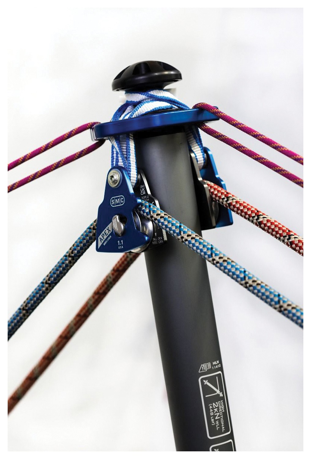 Шкив SMC Apex Direct 11 - Сертифицированное CE и UKCA высокопроизводительное такелажное оборудование 19490₽