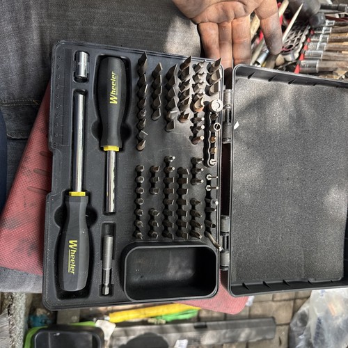 Wheeler Engineering 89pc Deluxe Gunsmithing Screwdriver Set,Durable,Storage Case