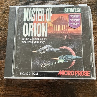 PC Game - Master of Orion Strategy CD-ROM Game - MicroProse Software