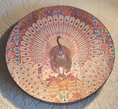 Vintage 1973 Springbok Circle Peacock Throne Puzzle 503 Pieces