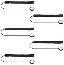 Lens Cap Leash Keeper Tether Holder 5 Pack Elastic Strap for Camera Lens