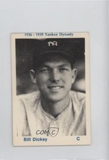 1975 TCMA 1936-39 Yankee Dynasty Bill Dickey (Black Back) HOF 1q8