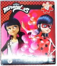 Zag Heroez Miraculous Ladybug 48 Piece Puzzle Ages 6+ New Complete