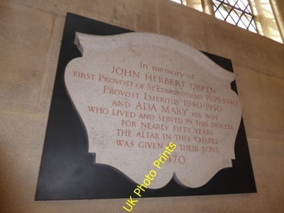 Photo 6x4 St Edmundsbury Cathedral: memorial (19) Bury St Edmunds Also se c2016