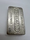 Vintage Engelhard Poured 10 oz .999 Fine Silver Bar #P087093