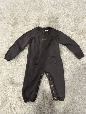 Jamie Kay Size 2year Old Sweater Outfit with Wiener Dog Brown Boutique EUC