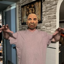Vintage Don Post Studios Latex Halloween Mask Quality 2008 Psycho Thug Excellent