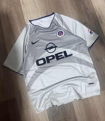 Paris Saint Germain PSG 2001/02 Away Retro Soccer Jersey Nike