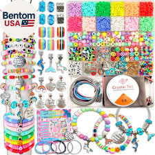 Girls Toys Bracelet Making Kit -3400Pcs Charm Jewelry Making Kit Supplies,Unicor