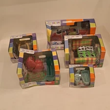 NIB Bozart Kaleidoscope Dollhouse Collection Furniture And Art