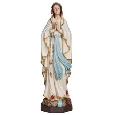 Grace4Joy Our Lady of Lourdes Virgin Mary Statue - 12 Inch Blessed Religious