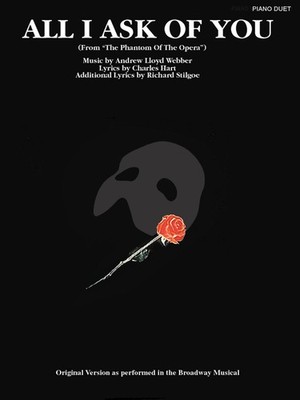 All I Ask of You from The Phantom of the Opera for Piano Duet Sheet Music