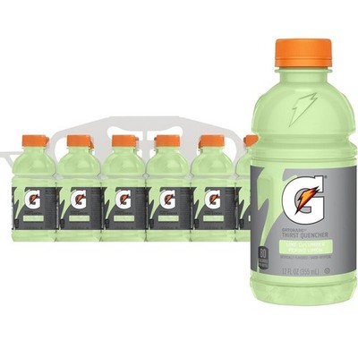 Gatorade Thirst Quencher Lime Cucumber 12 oz, Pack of 12 Bottles