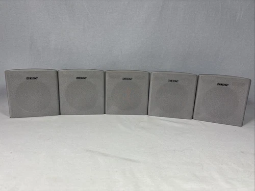 5 Sony Surround Sound Speakers Complete Set SS-MSP66SR, SS-MSP66SL, SS-CNP66