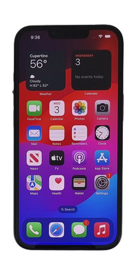 Apple iPhone 13 Smartphone, 128GB, Netzwerk entsperrt, Mitternacht, A2633