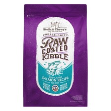 Stella Chewy's Raw Coated Cat Food - Salmon, Grain-Free Kibble, High Protein