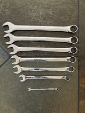 Craftsman Professional 7 Piece 12 Pt. Combination Wrench Set Sae Metric Usa