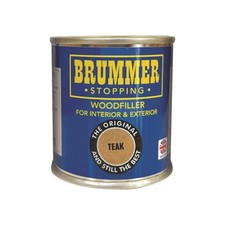 Brummer® BRUBM30411 Wood Filler Teak 250g Heavy Duty Quality UK Seller