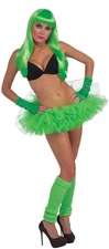Neon Green Adult Costume Tutu One Size