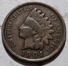 1904 Indian Head Penny Free S&H BIN593