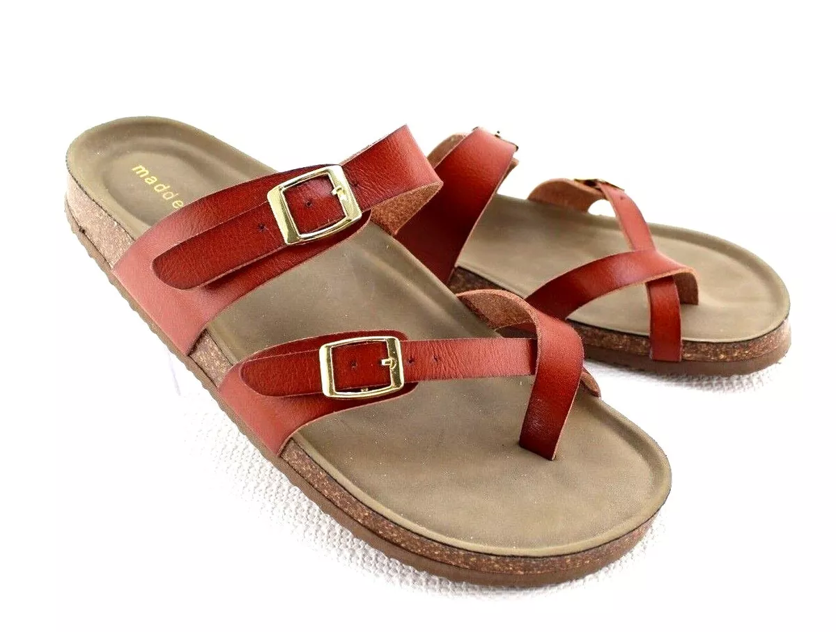 Madden girl bryceee sandal hotsell cognac