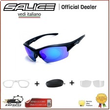 Occhiale Sunglasses Salice 838rw Nero con Clip vista Lenti intercambiabile  | Acquisti Online su eBay