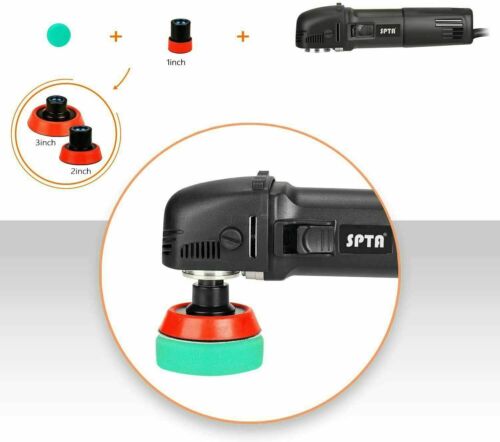 SPTA 3" 80mm Car Polisher Buffer Rotary Machine Detail Polishing Pad Kit - Picture 5 of 9