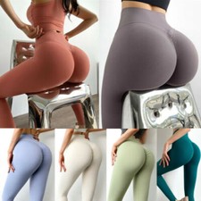 Women High Waist Gym Leggings Fitness Sports Running Ladies Yoga Pants