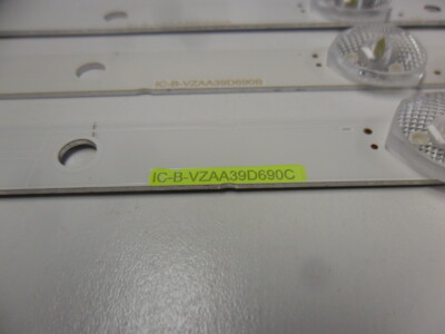 Vizio LED Backlight Strip Set - (IC-B-VZAA39D690) - 0981-0100-3125/3126/3127