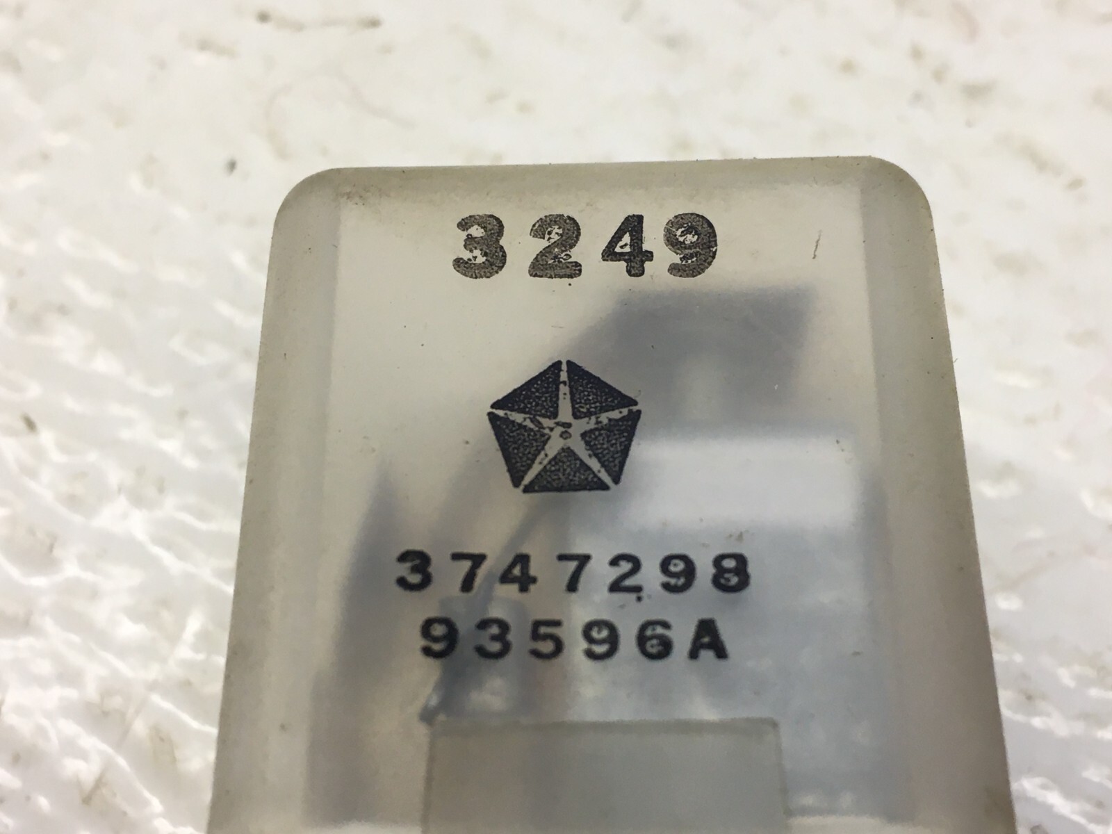 NOS 1978-1984 Dodge Plymouth CHRYSLER Horn Relay Mopar PN 3747298 