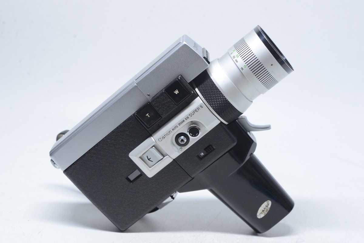 Canon AUTO ZOOM 518 SV SUPER ビデオカメラ8ミリ Canon Auto Zoom 518 SV Super 8 Camera - CameraCrate.com