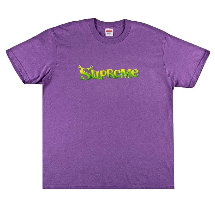 Supreme tee purple sales