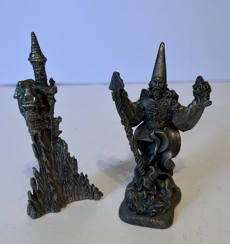LOT OF 10 Pewter Fantasy Dragons & Wizards Spoontique, Gibbons, Gallo… - Picture 5 of 8