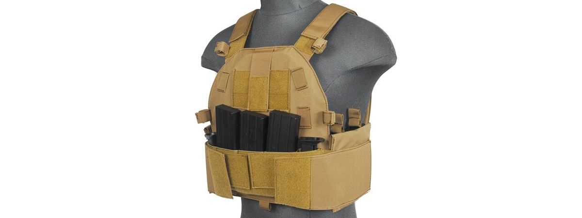 The Mercenary Company DEVGRU Convertible Plate Carrier MOLLE Vest